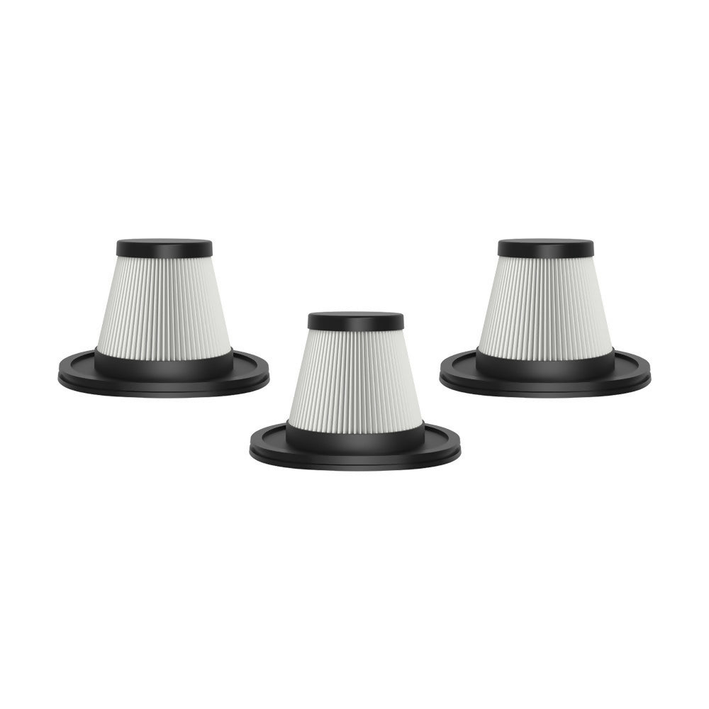 Set van 3 HEPA-filters voor handstofzuiger
