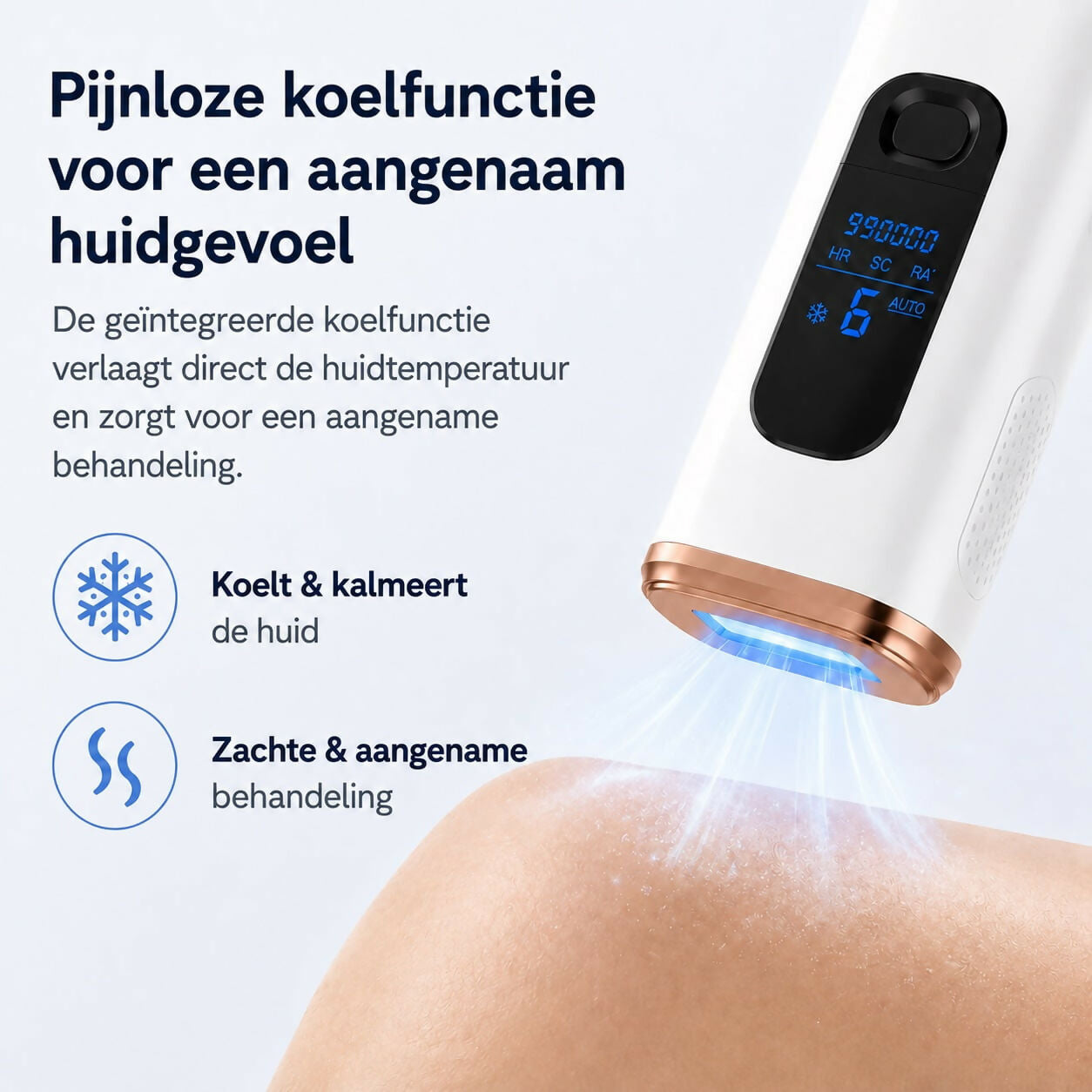 Oryzom ProSilk - IPL-technologie met koelfunctie voor langdurig gladde huid