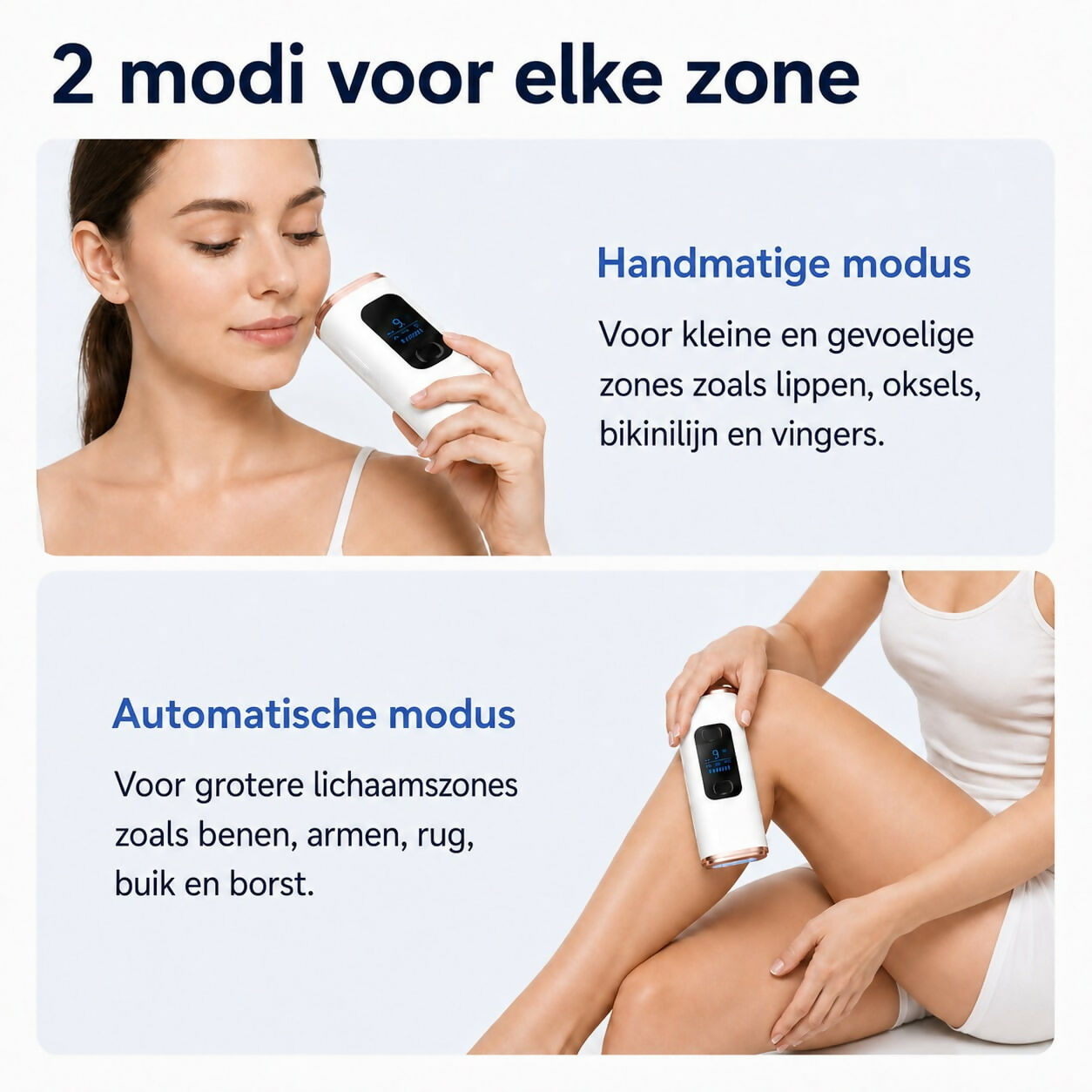 Oryzom ProSilk - IPL-technologie met koelfunctie voor langdurig gladde huid