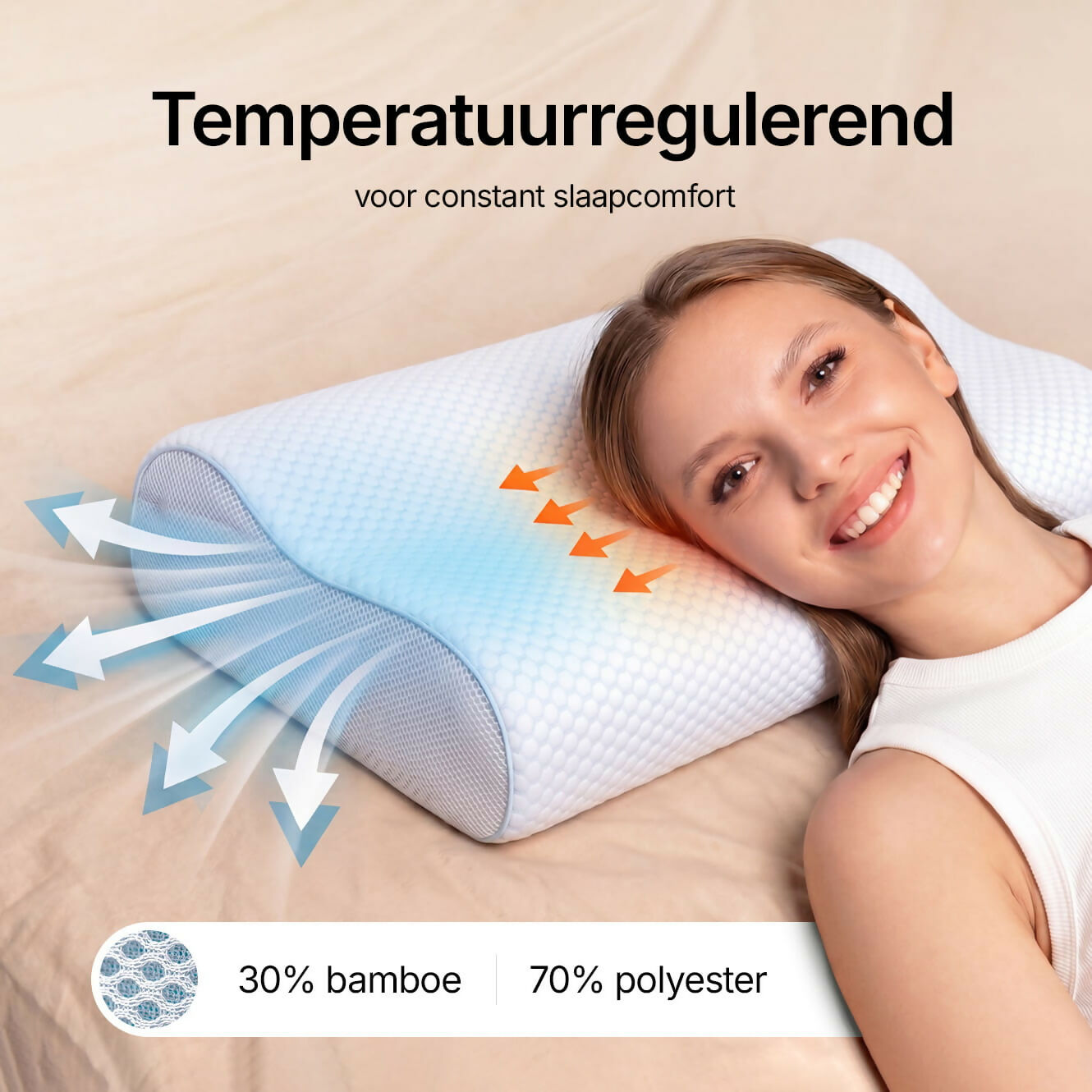 Oryzom DreamHaven Comfortkussen